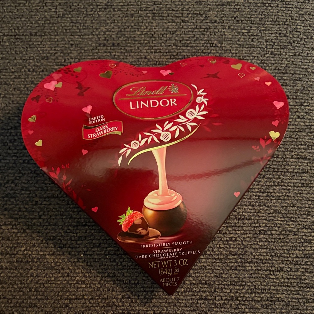 Lindt Heart-Shaped Chocolate Box